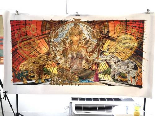 维萨・基维宁作品：“拉克什米：复苏”（Lakshmi (Resurrection)）